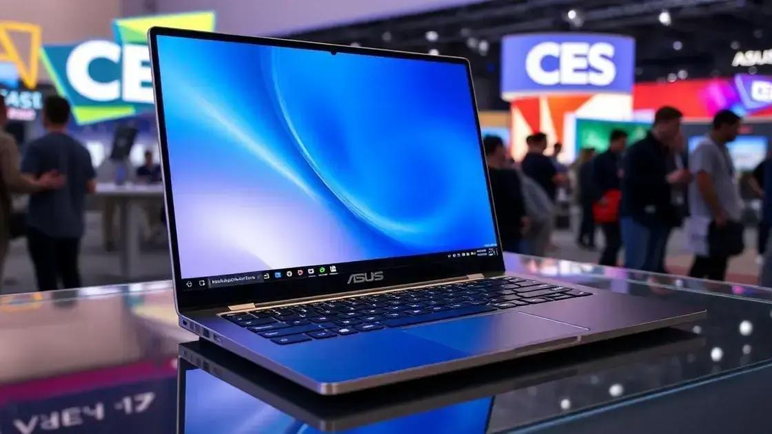 ASUS Zenbook A14: O Novo Rival do Macbook Air na CES 2025