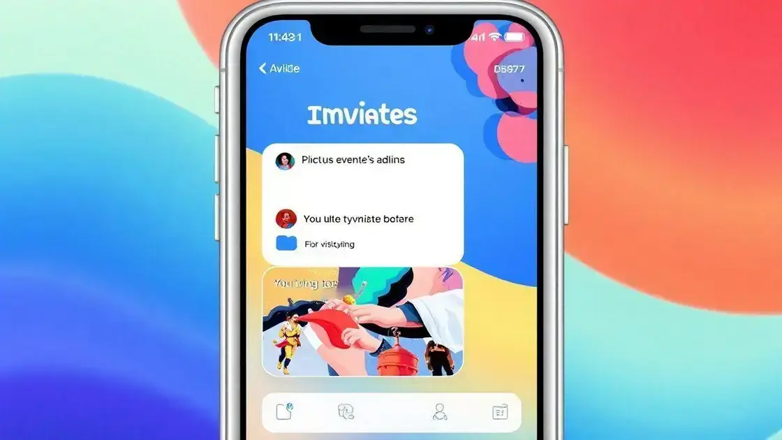 Funcionalidades do Apple Invites Funcionalidades do Apple Invites