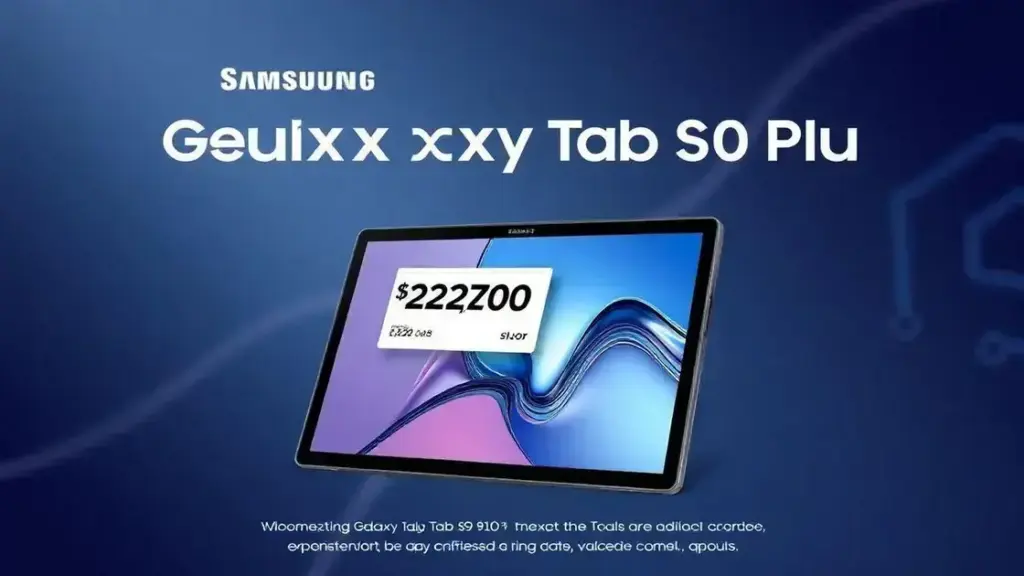 Samsung Galaxy Tab S10 Plus: Desconto Imperdível de $200