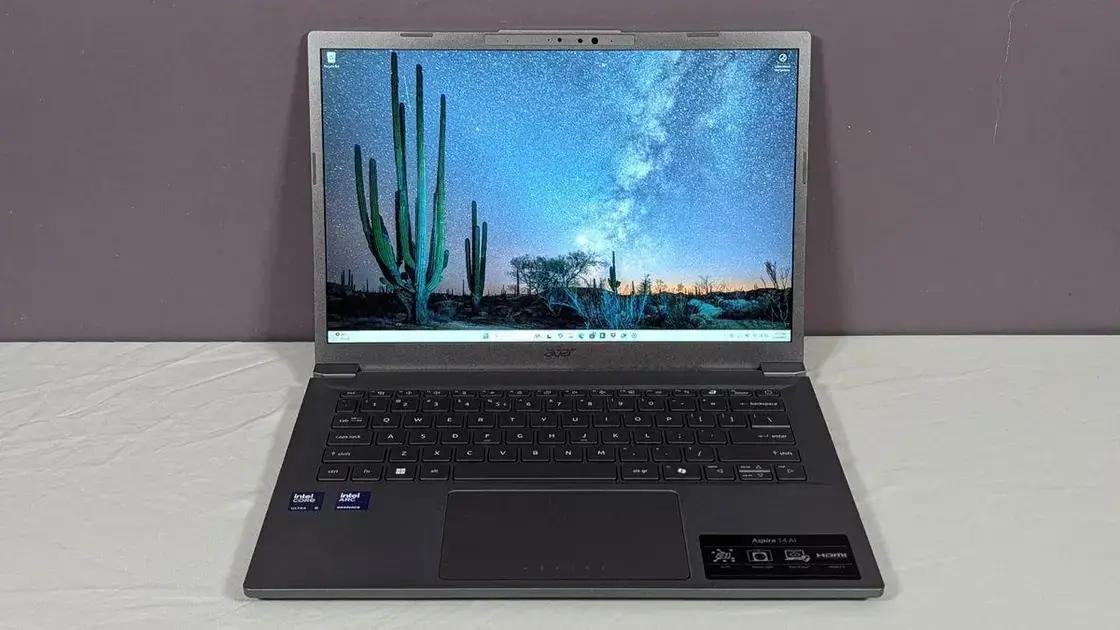 Acer Aspire 14 AI: Uma análise de excelência acessível