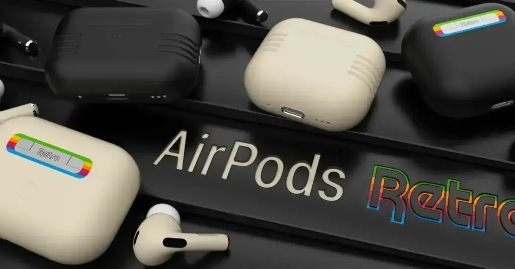 AirPods Retro: A nova coleção da ColorWare que inspira nostalgia