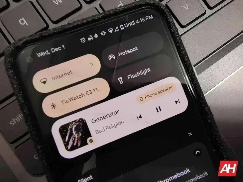 Android 16 traz mudanças para os Ícones de Configurações Rápidas