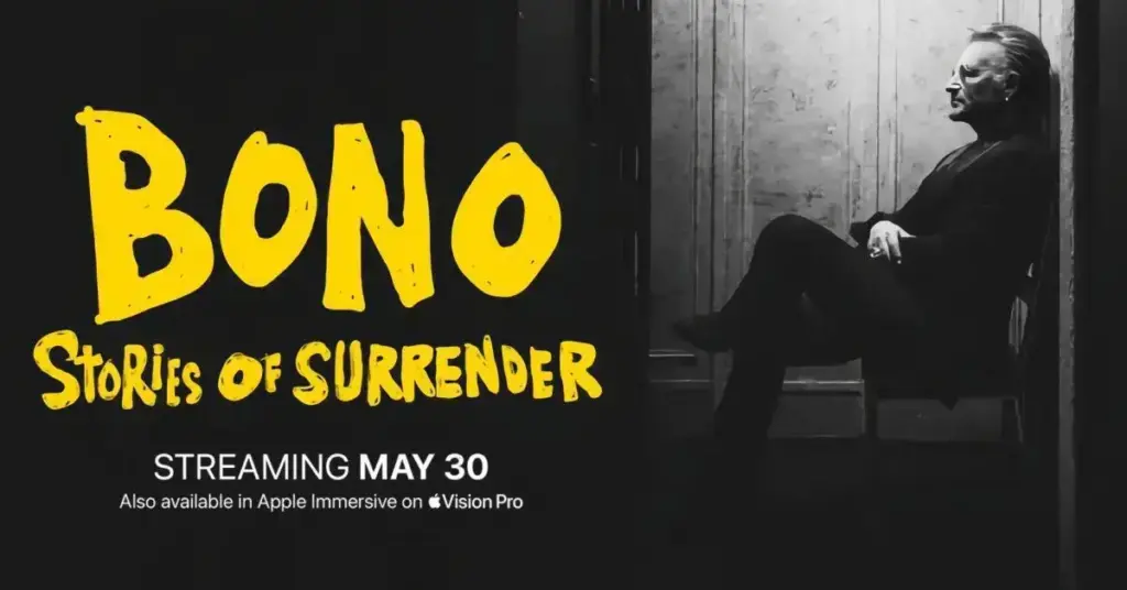 Apple TV+ apresenta documentário sobre Bono e imersão no Apple Vision Pro