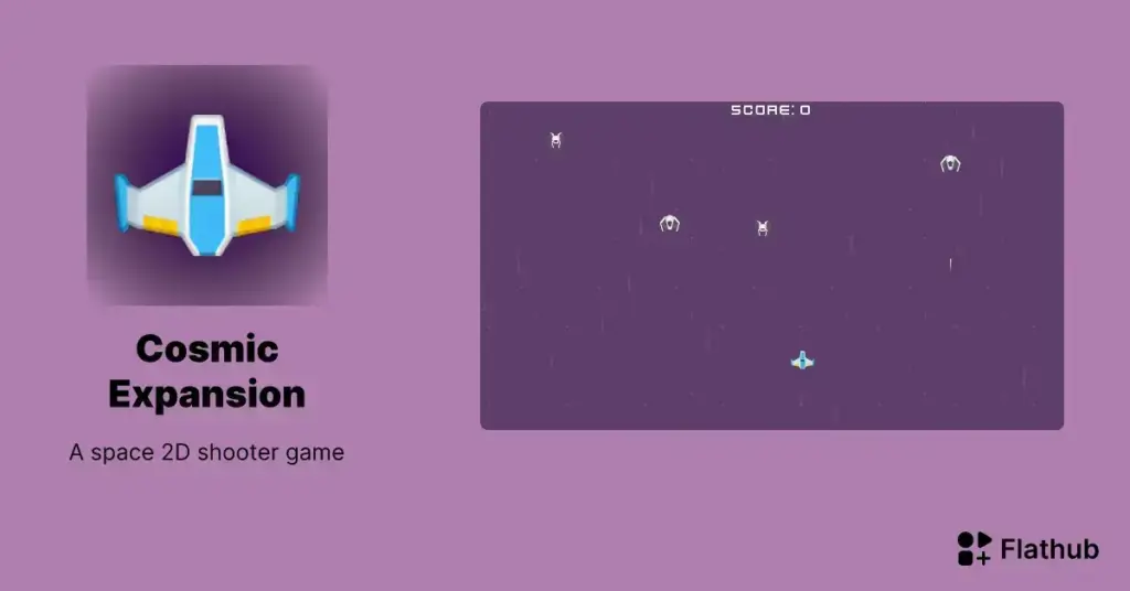 Como instalar o jogo Cosmic Expansion no Linux via Flatpak