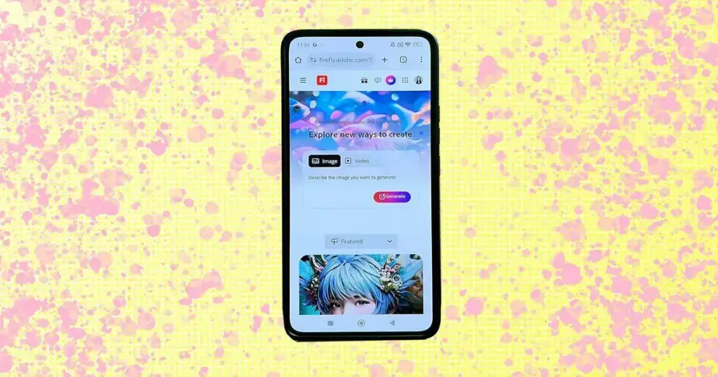 Descubra como usar as ferramentas Adobe Firefly no seu Android
