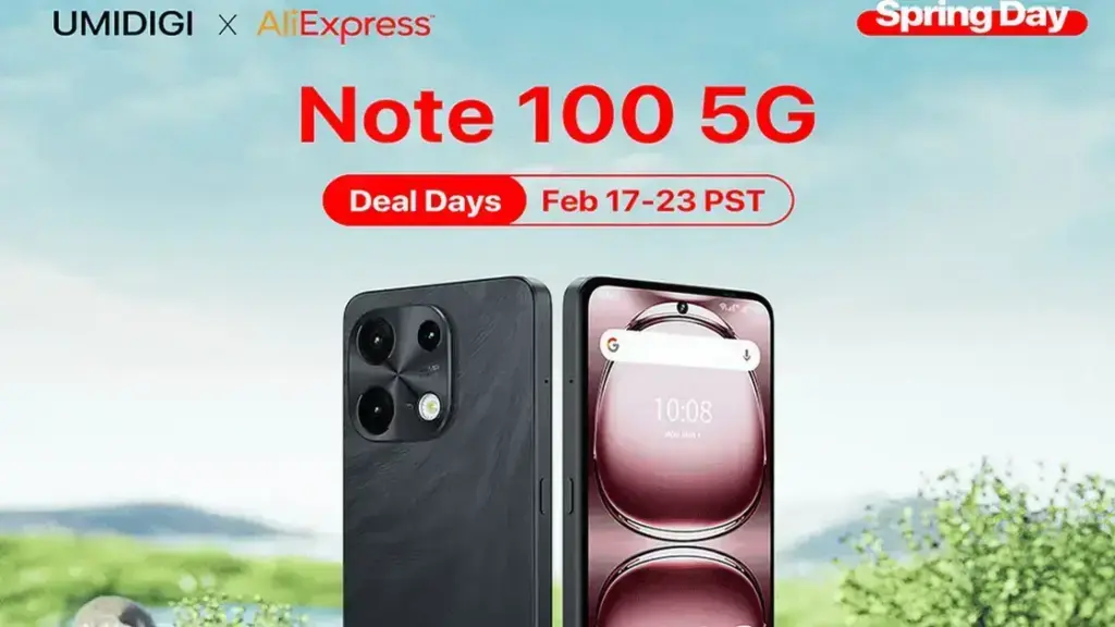 Lançamento do UMIDIGI Note 100 5G: Economias Imperdíveis na AliExpress!