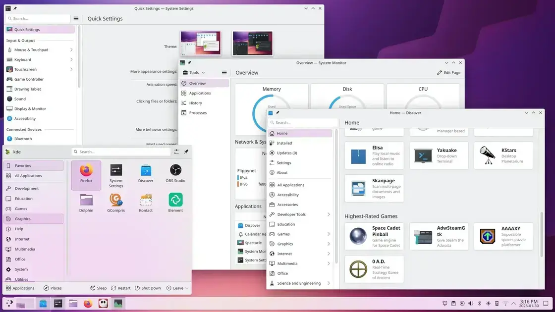 Novidades do KDE Plasma 6.3: O que há de novo?