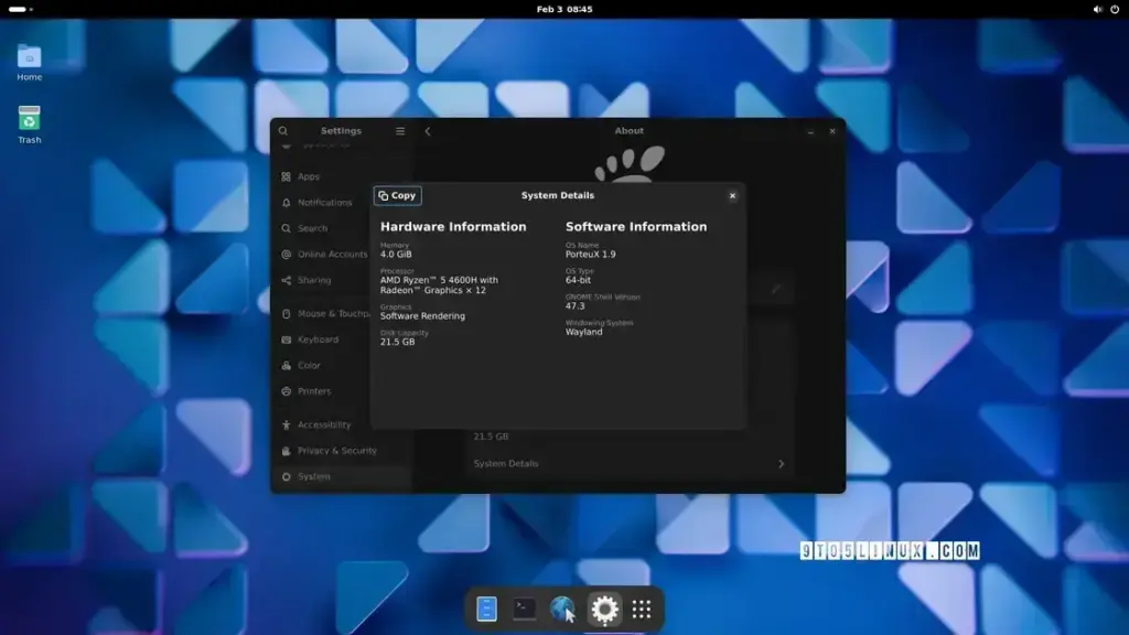 PorteuX 1.9: Novidades do Linux Kernel 6.13 e Suporte ao Docker