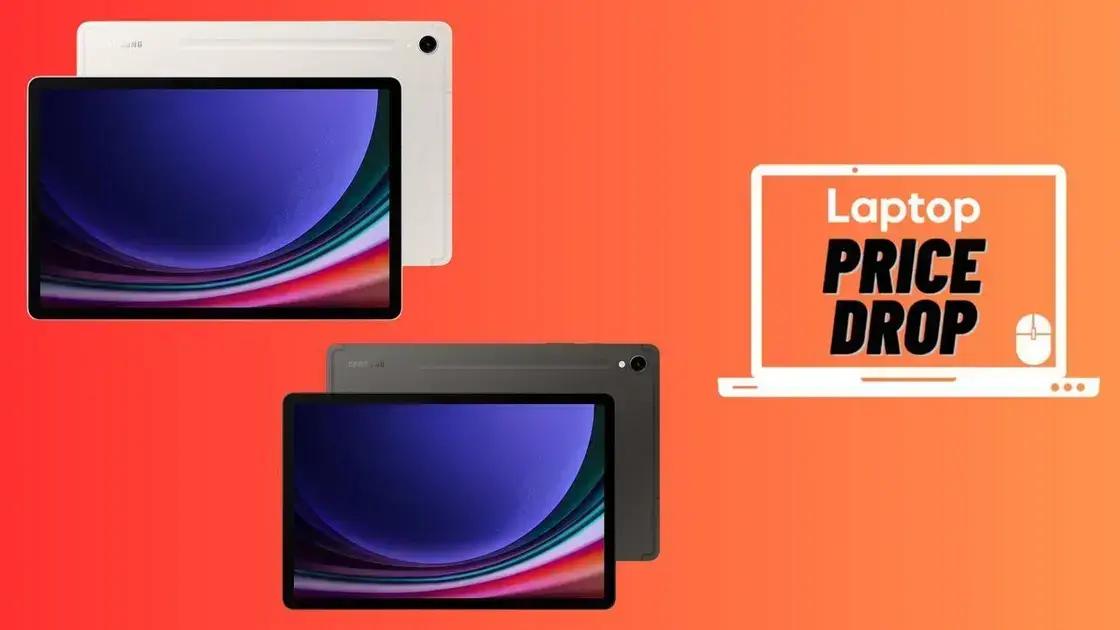 Samsung Galaxy Tab S9 com 256GB em promoção: economize $250 1 Samsung Galaxy Tab S9 com 256GB em promoção: economize $250