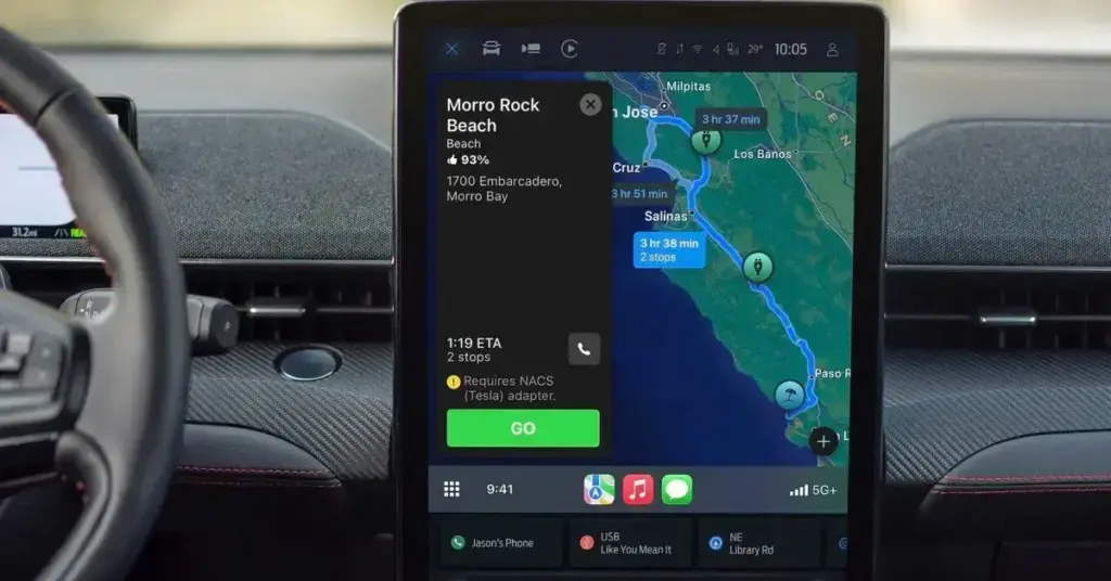 Atualização do Apple Maps: Suporte ao Carregamento NACS para Condutores Ford