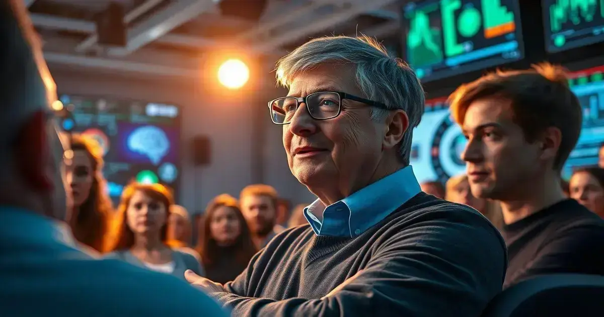 Bill Gates destaca o impacto da Inteligência Artificial na saúde mental 1 Bill Gates destaca o impacto da Inteligência Artificial na saúde mental