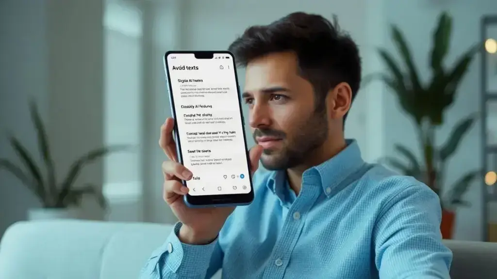 Como desativar recursos de IA no seu smartphone Android