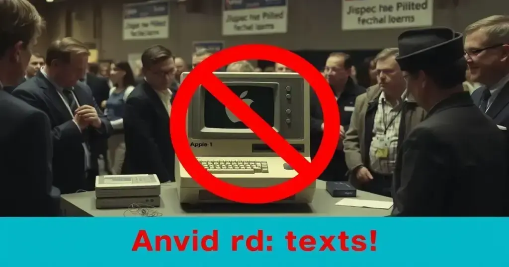 Computador Apple-1 histórico é leiloado por impressionantes $375 mil