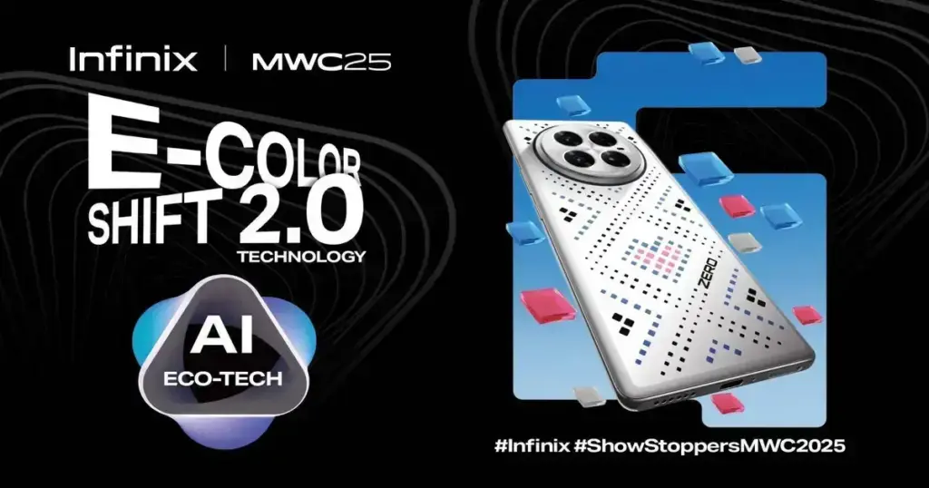 Infinix revoluciona smartphones com tecnologia de mudança de cor