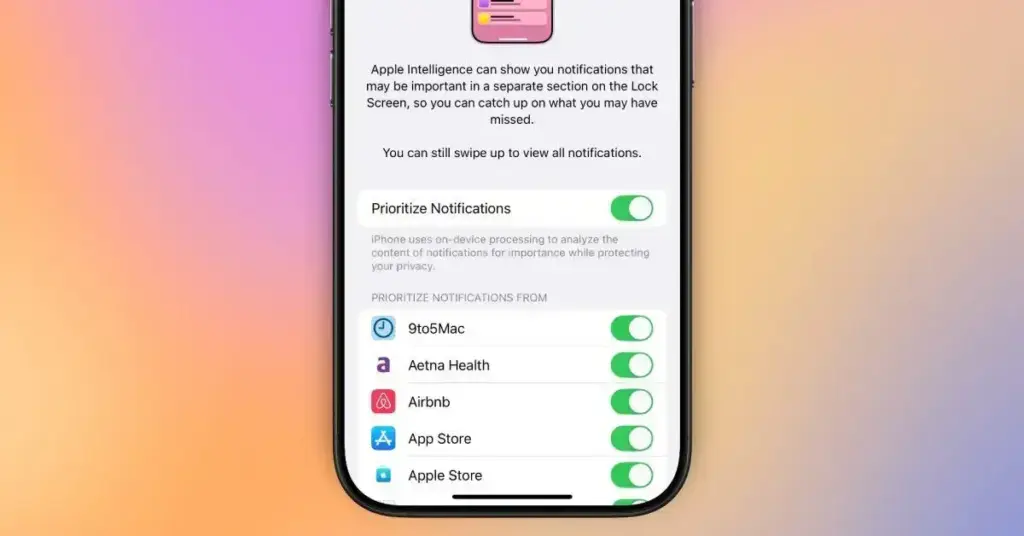 iOS 18.4 beta 2: Agora você controla suas notificações prioritárias!
