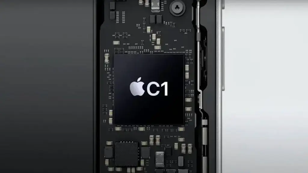iPhone 16e apresenta modem C1 mais rápido que o iPhone 16 Pro Max