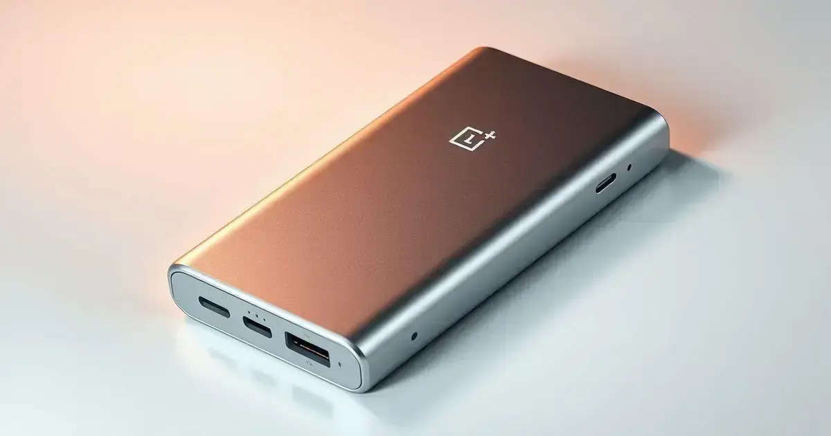 OnePlus lança power bank magnético em um novo marco para Android MagSafe