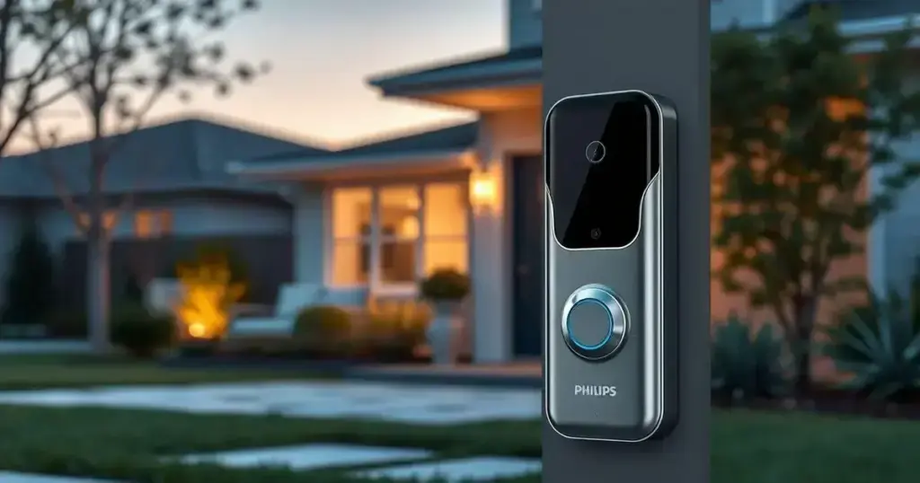 Philips revela seu doorbell inteligente de forma inesperada