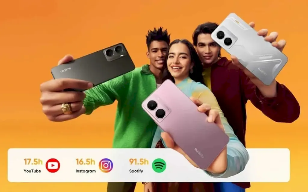 Realme P3: Smartphone de alto desempenho oficialmente lançado na Índia