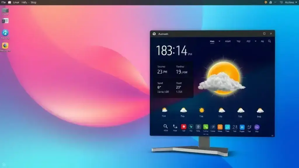 Typhoon: O Aplicativo de Clima que Está de Volta ao Linux
