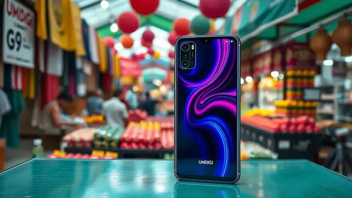 UMIDIGI G9: O lançamento que promete agitar o mercado de smartphones