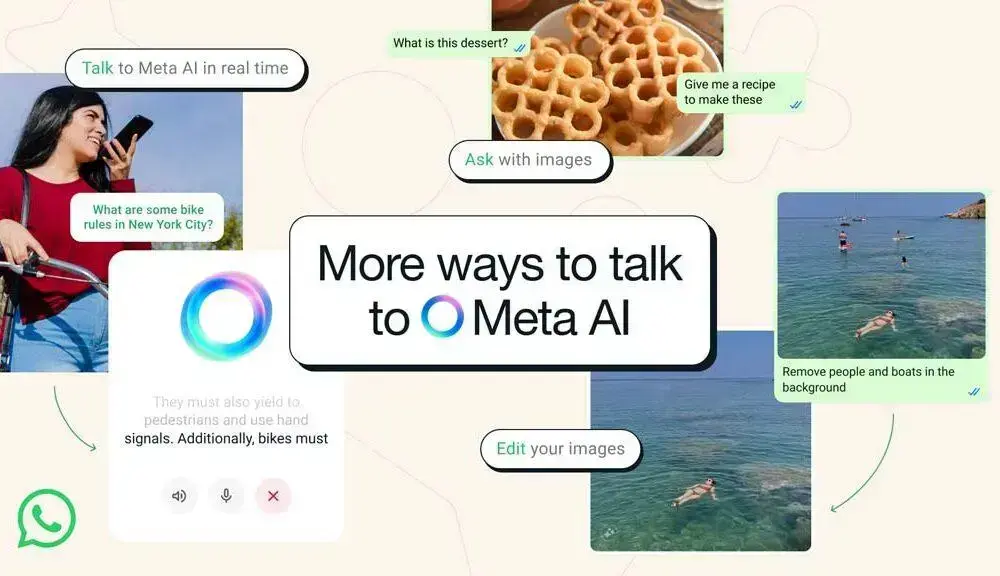 WhatsApp Introduz Atalhos para Interação com Meta AI em Versão Beta 1 WhatsApp Introduz Atalhos para Interação com Meta AI em Versão Beta