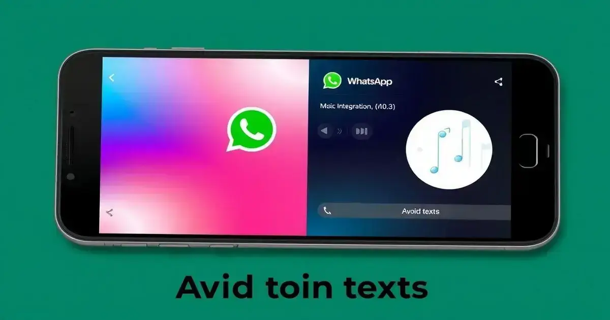 WhatsApp traz integração musical para o Status, semelhante ao Instagram