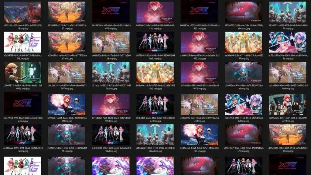 XPG Prime gera 50GB de arquivos de wallpapers de anime sem explicação