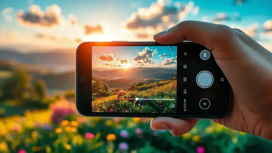 A escolha entre zoom livre e presets na fotografia com smartphones