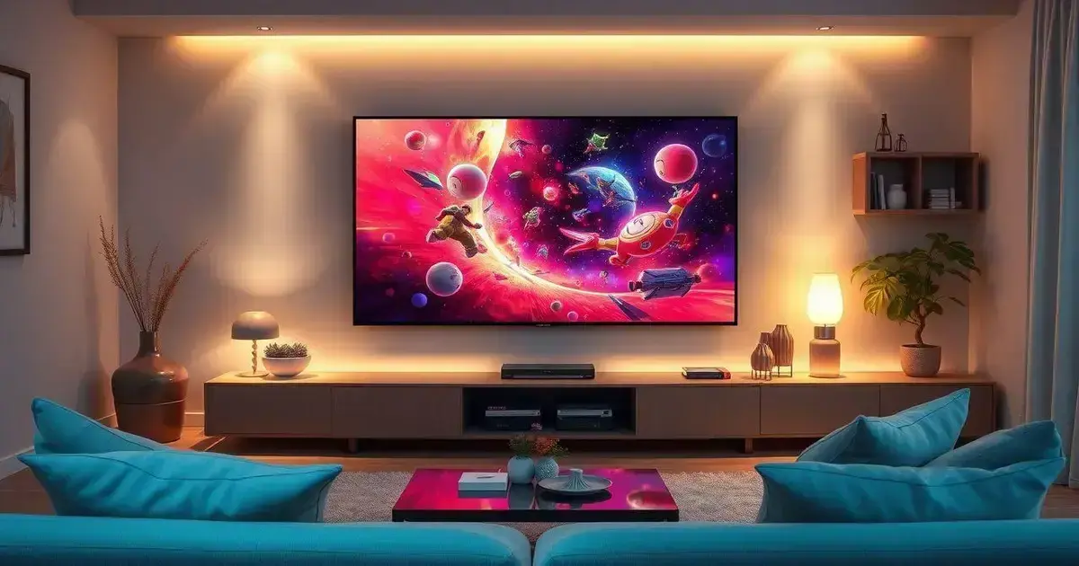 Aprimorando sua experiência de assistir anime na TV: configurando seu display