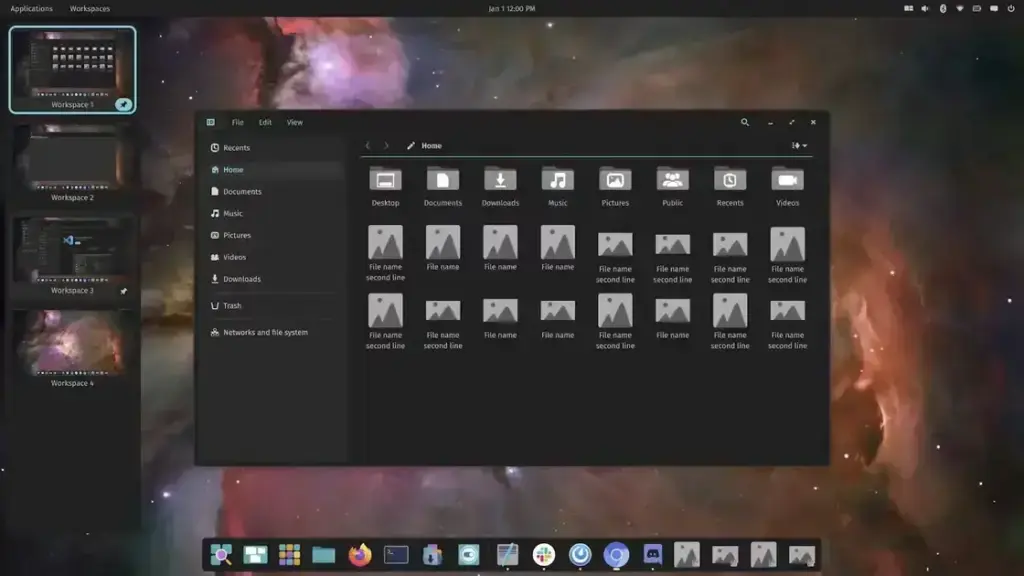 COSMIC Alpha 7 traz novas funcionalidades de acessibilidade e espaços de trabalho fixos