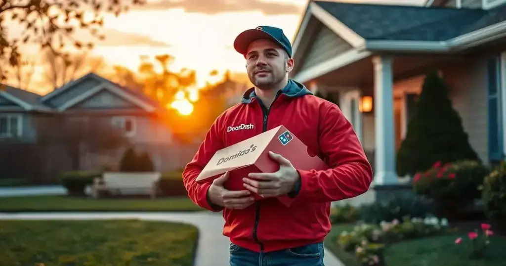 Domino's e DoorDash: Uma nova forma de pedir pizza