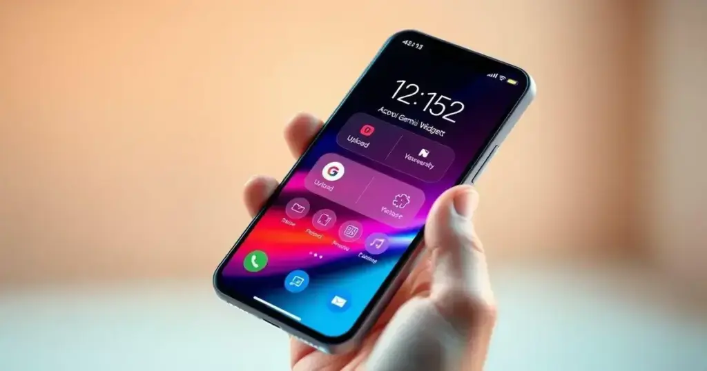 Gemini apresenta novo widget Android para facilitar acesso e uploads