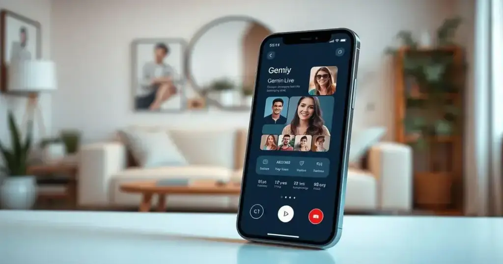 Gemini Live com câmera em tempo real é lançado para mais usuários