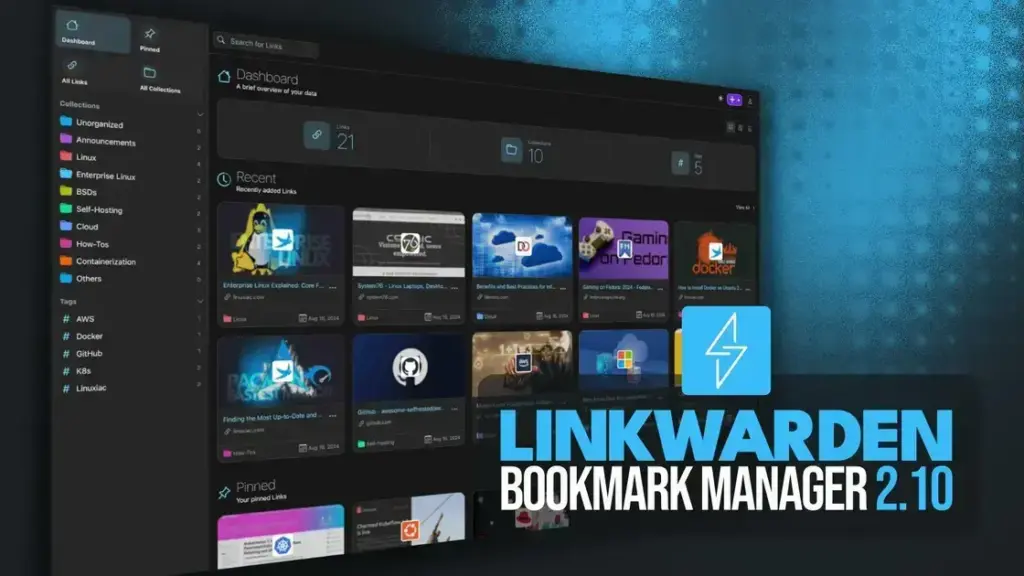 Linkwarden 2.10: Novidades em Gerenciamento de Favoritos com IA