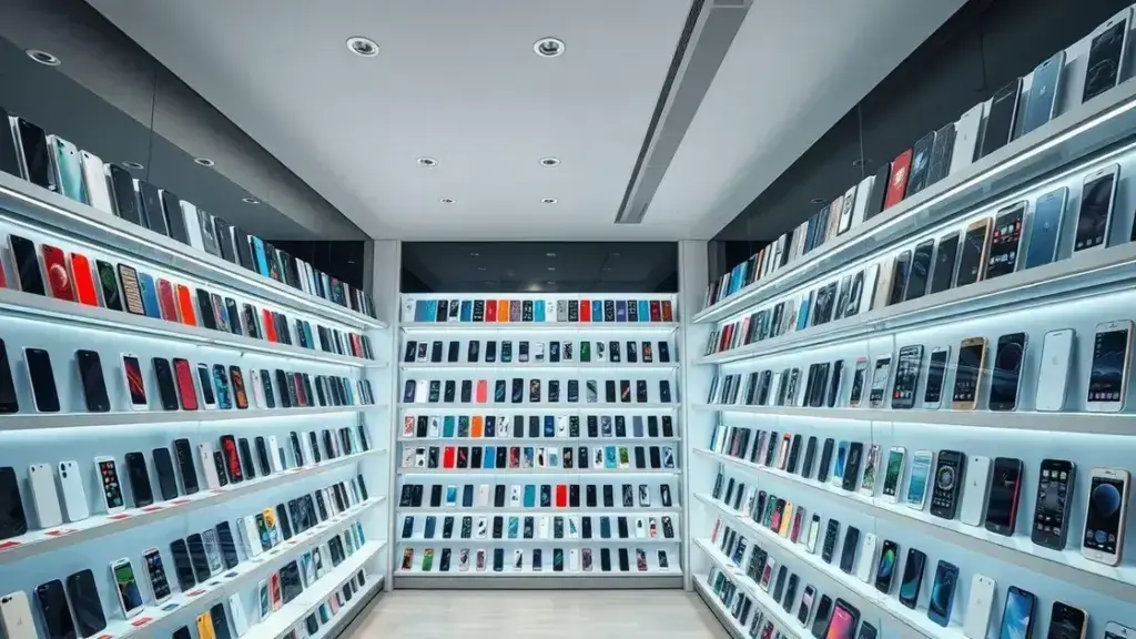 Mercado global de smartphones desacelera: Samsung e Apple ainda dominam em 2025