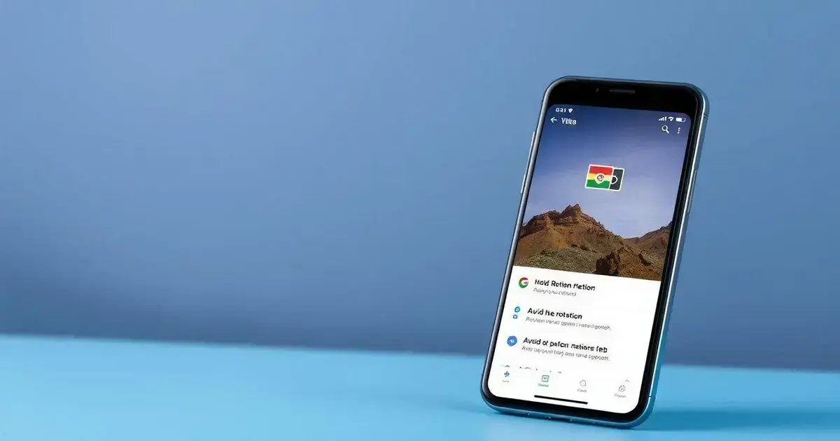 Mudanças na interface da sugestão de rotação no Google Photos