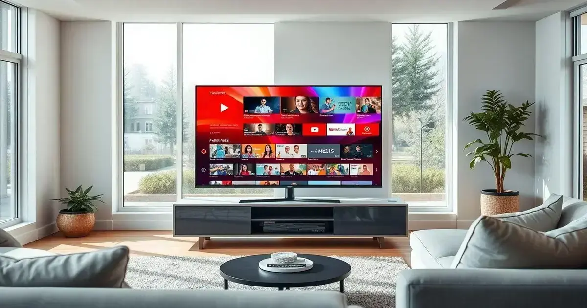 Novidades no YouTube para TV e consoles: experiência melhorada em 2025