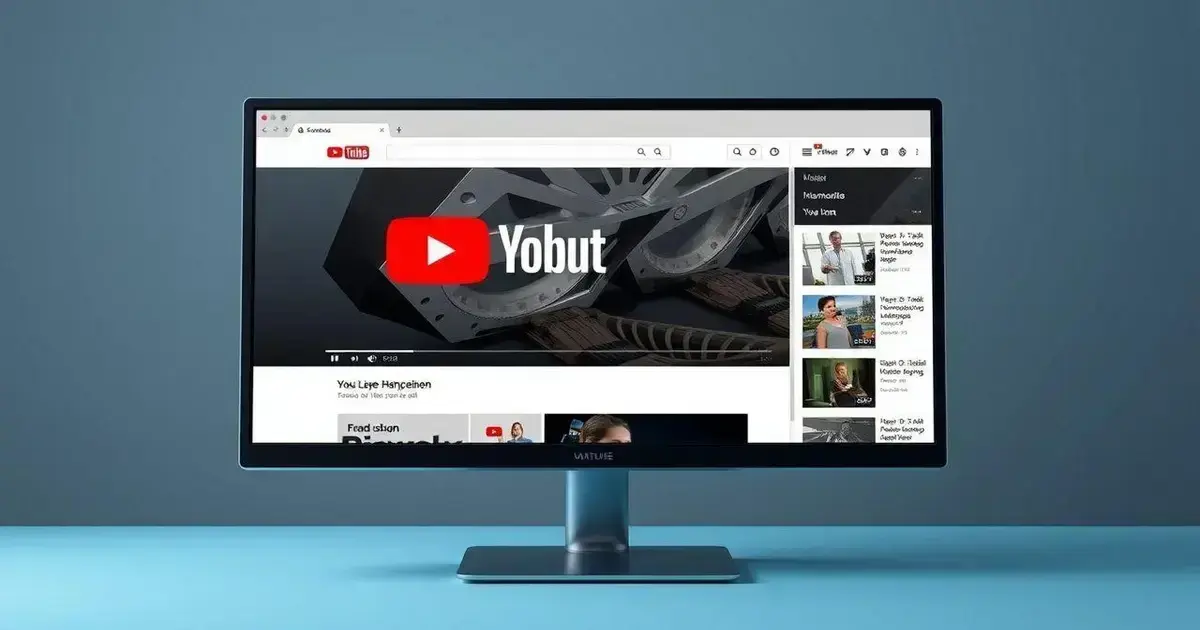 O YouTube ganha uma nova cara: Modernizando a experiência do usuário no desktop