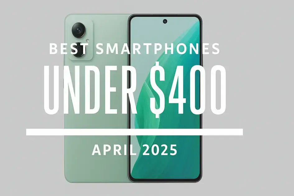 Os melhores smartphones abaixo de $400 em abril de 2025