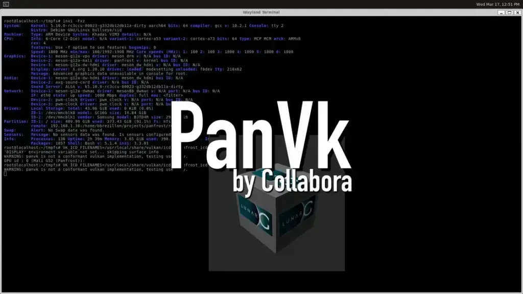 PanVK agora é compatível com Vulkan 1.1 para GPUs ARM Mali