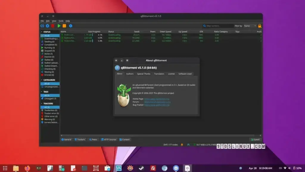 qBittorrent 5.1: Atualização traz novas funcionalidades e melhorias