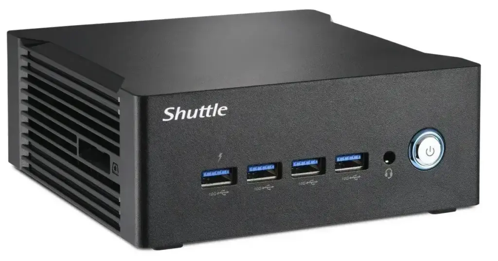 Shuttle apresenta novos mini PCs com processadores Intel Meteor Lake