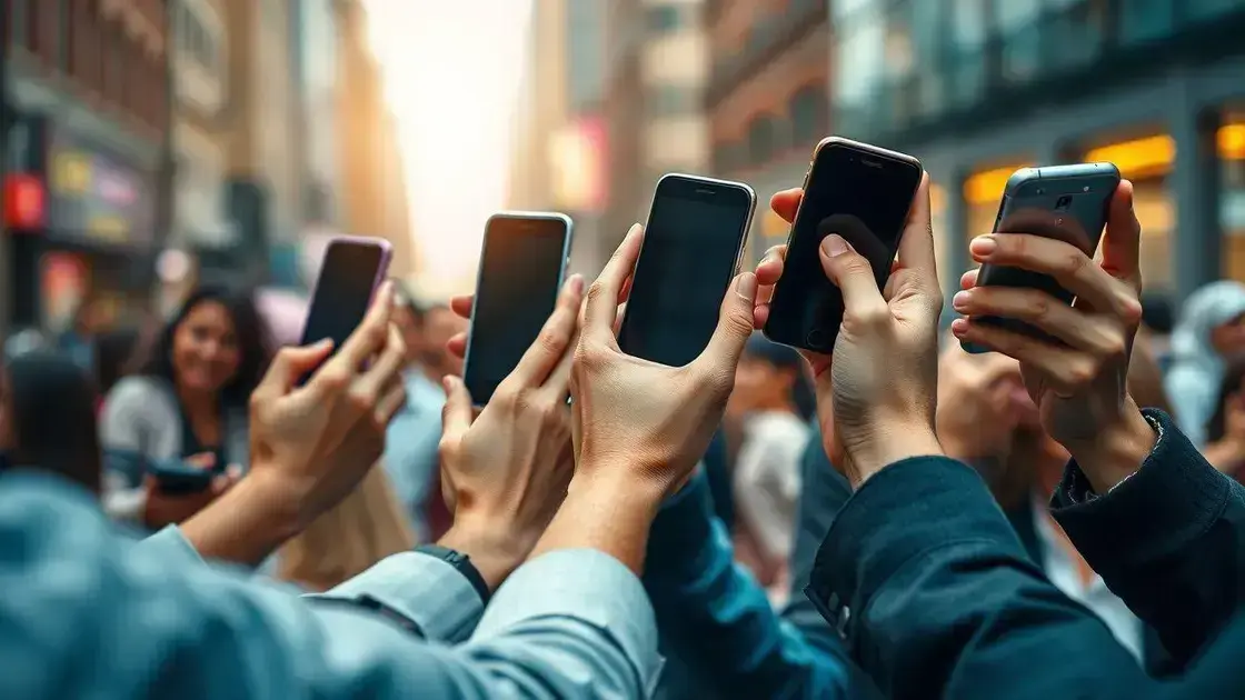 Smartphones enfrentam crescimento lento e queda de demanda global em 2025
