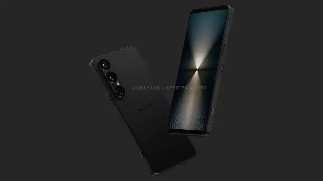 Sony Xperia 1 VII: Design e Especificações Revelados em Novas Imagens