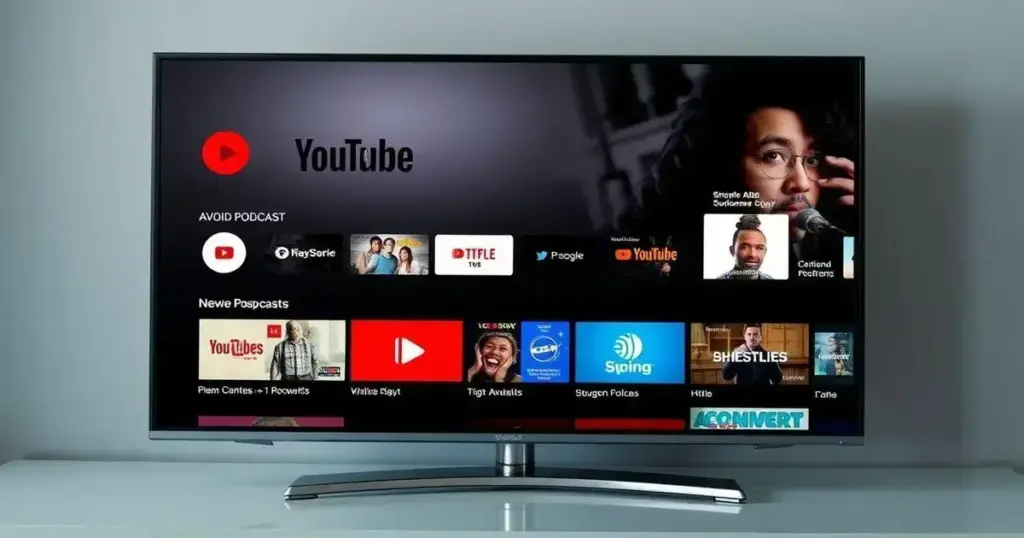 YouTube traz novidades para app de TV e consoles em 2025