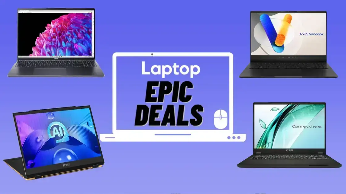 7 ofertas imperdíveis de laptops na Newegg para o Memorial Day