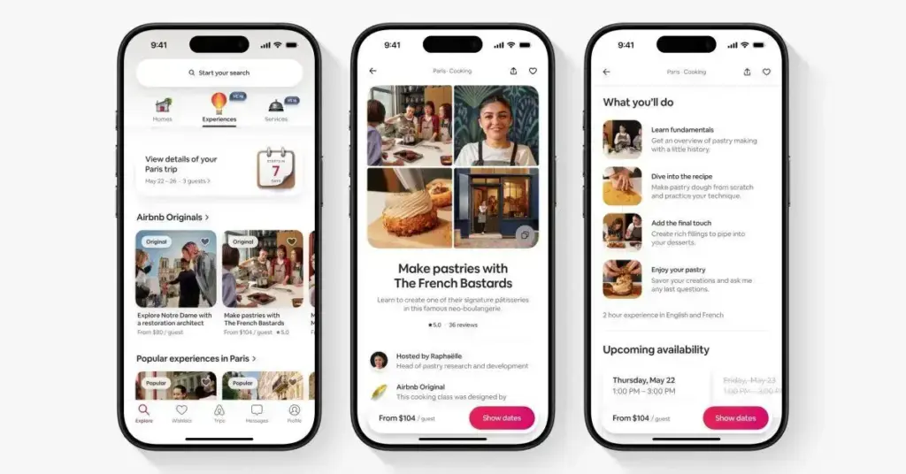 Airbnb apresenta novo aplicativo com foco em experiências de viagem