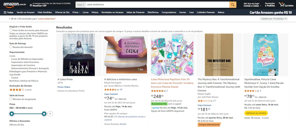 Além da curiosidade: Vale a pena comprar caixa misteriosa Amazon? 10 Além da curiosidade: Vale a pena comprar caixa misteriosa Amazon?