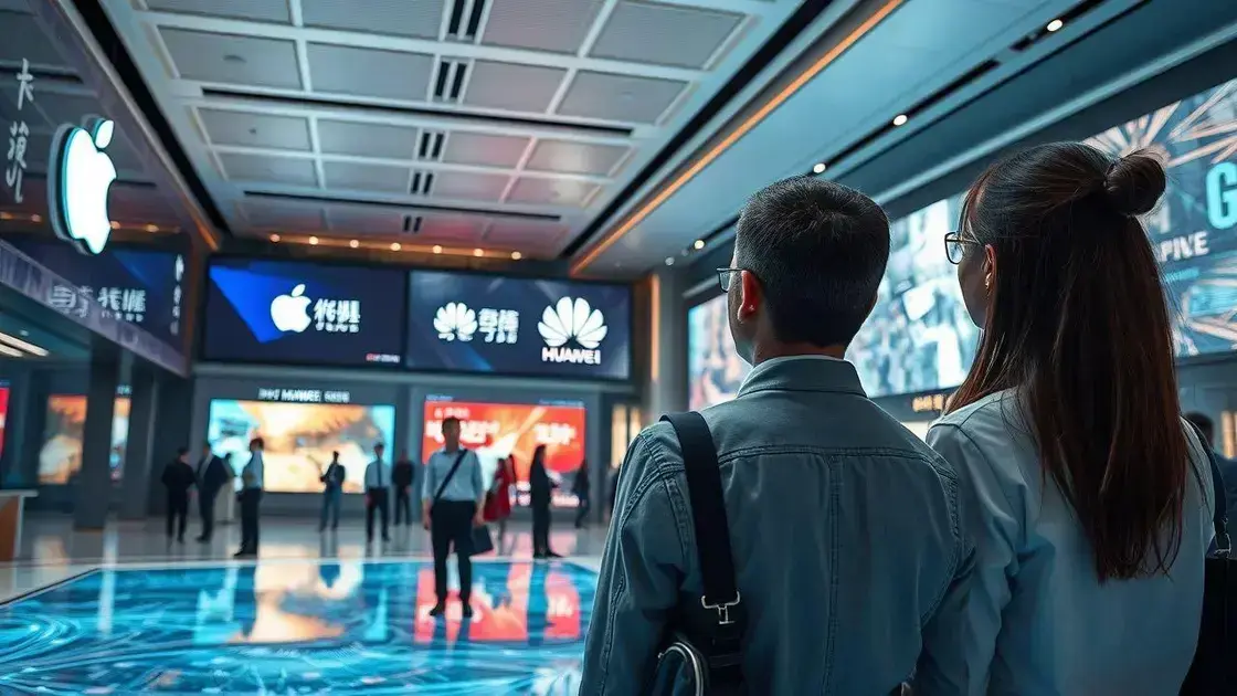 Apple lidera ranking; Huawei é a 2ª marca mais forte da China em 2025